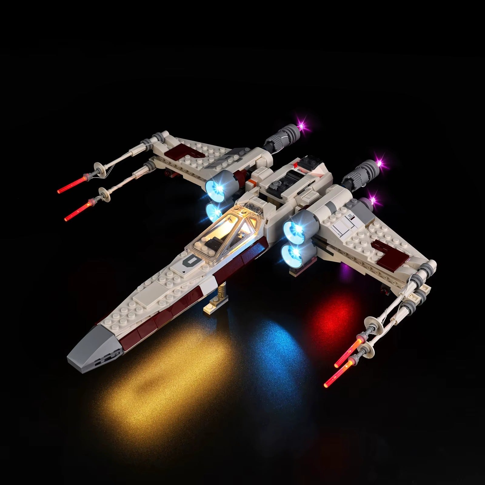 TIE Fighter & X-Wing Mash-Up 75393 LED Light Kit – Building Block Lighting | Power Brickz™