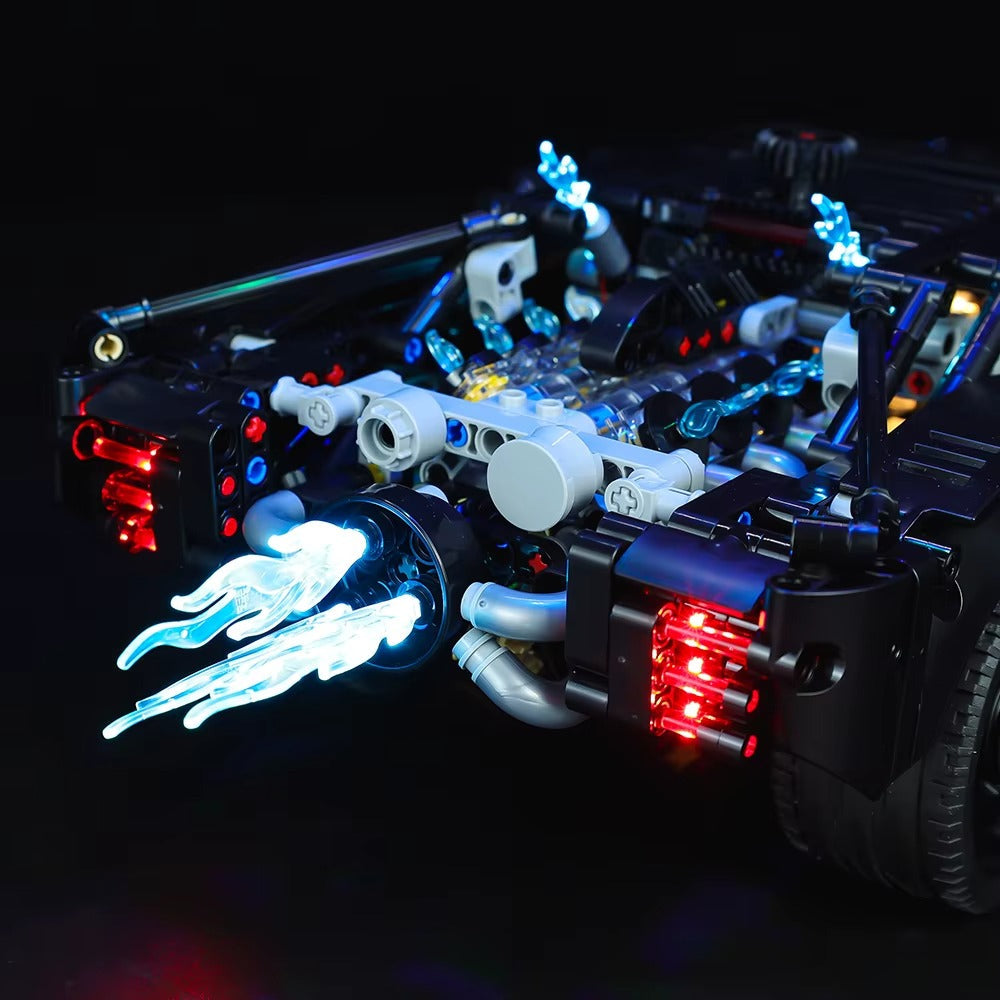 The Batman - Batmobile 42127 LED Light Kit – Building Block Lighting | Power Brickz™
