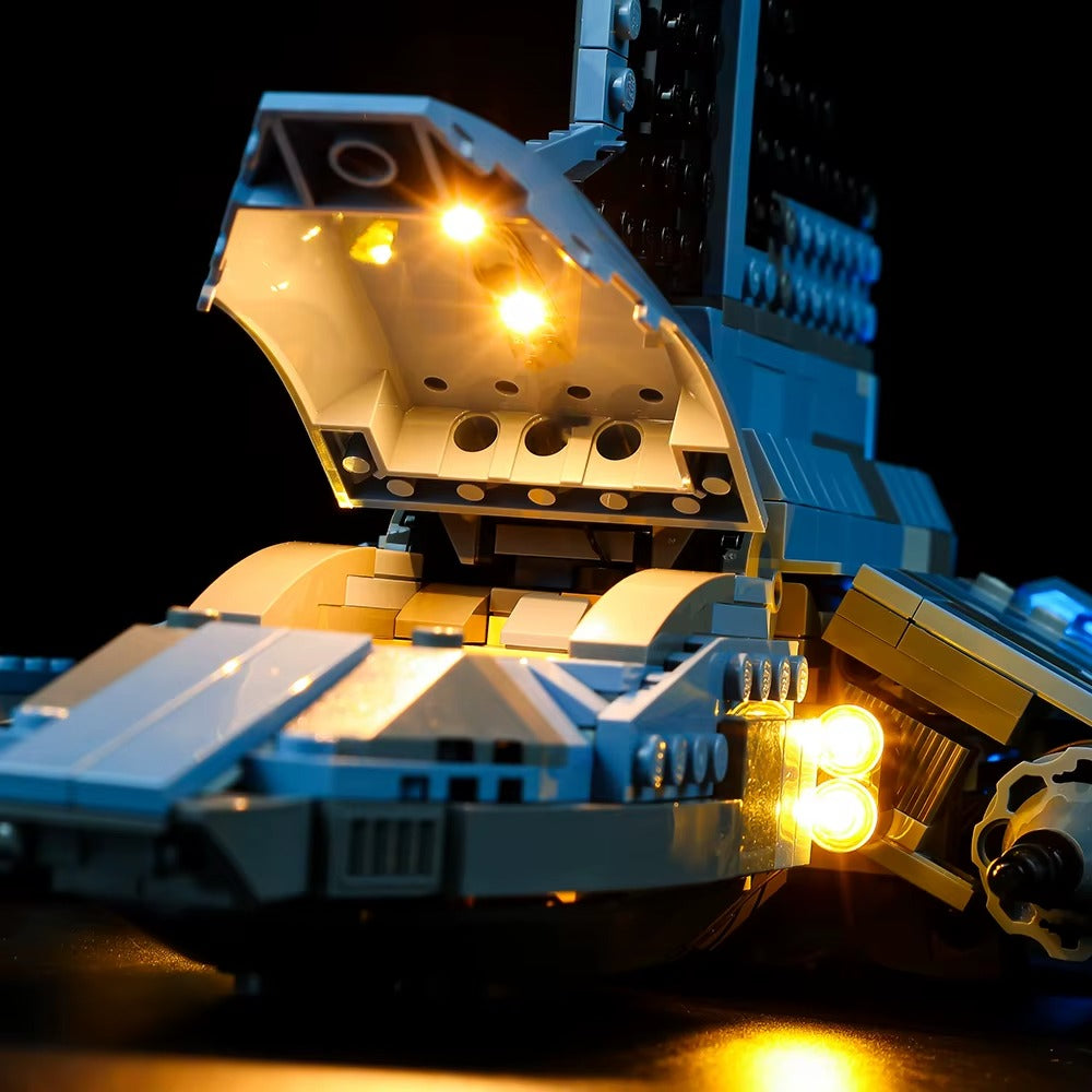 The Bad Batch Attack Shuttle 75314 LED Light Kit – Building Block Lighting | Power Brickz™