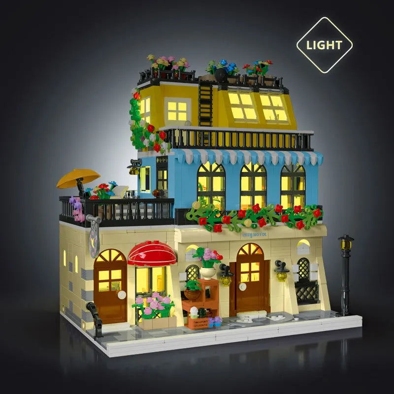 City Hotel Modular Building | 1464 Pcs