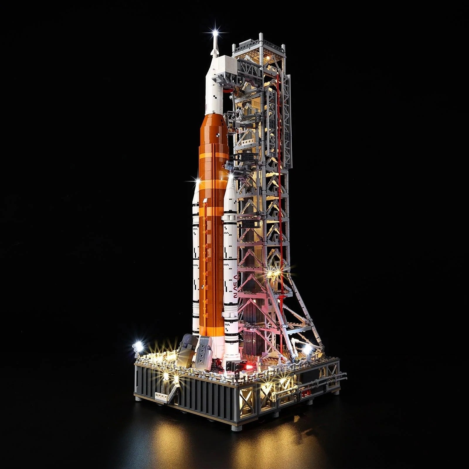 NASA Artemis Space Launch System 10341 LED Light Kit – Building Block Lighting | Power Brickz™
