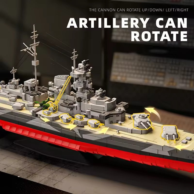 Tirpitz Battleship | 2738 Pcs