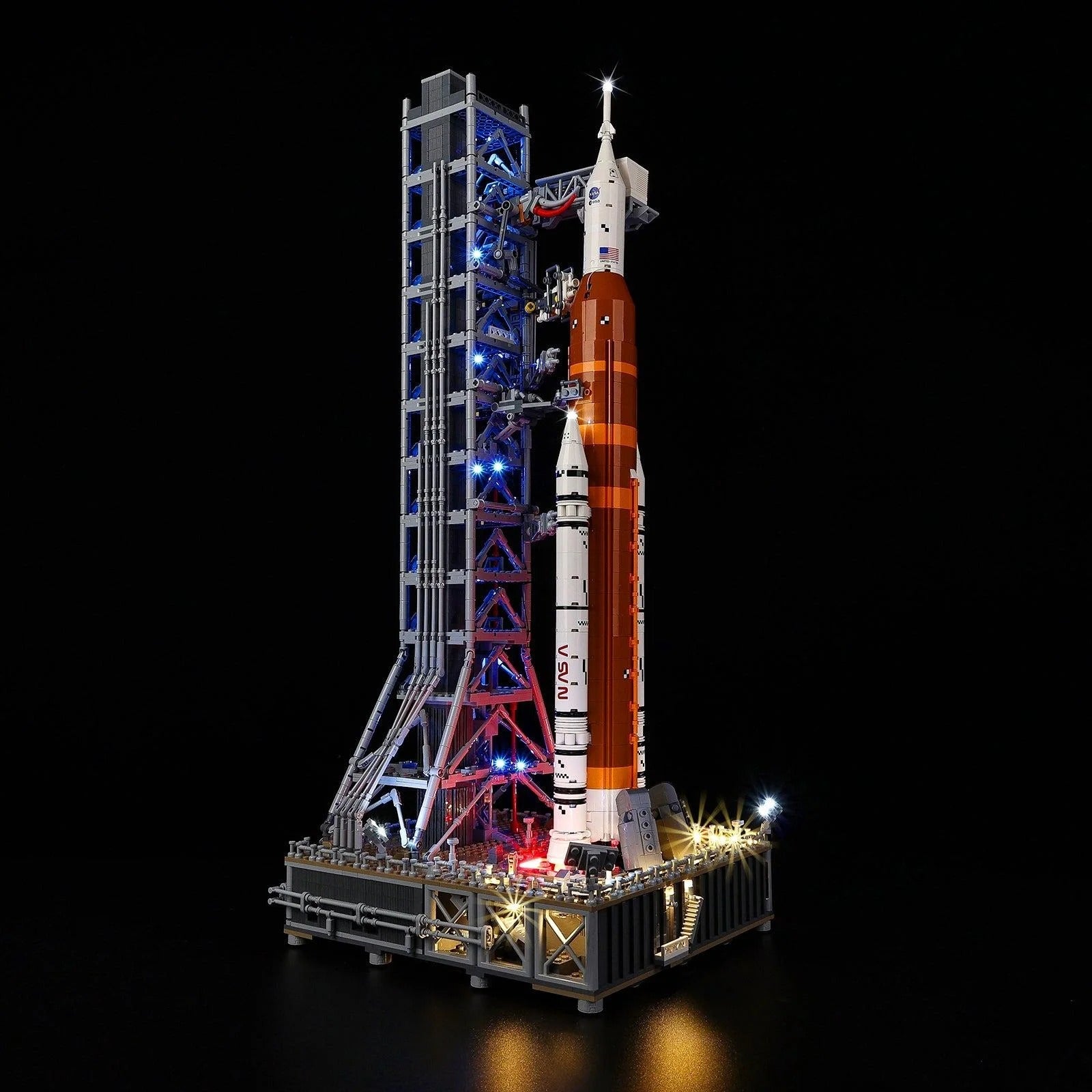 NASA Artemis Space Launch System 10341 LED Light Kit – Building Block Lighting | Power Brickz™