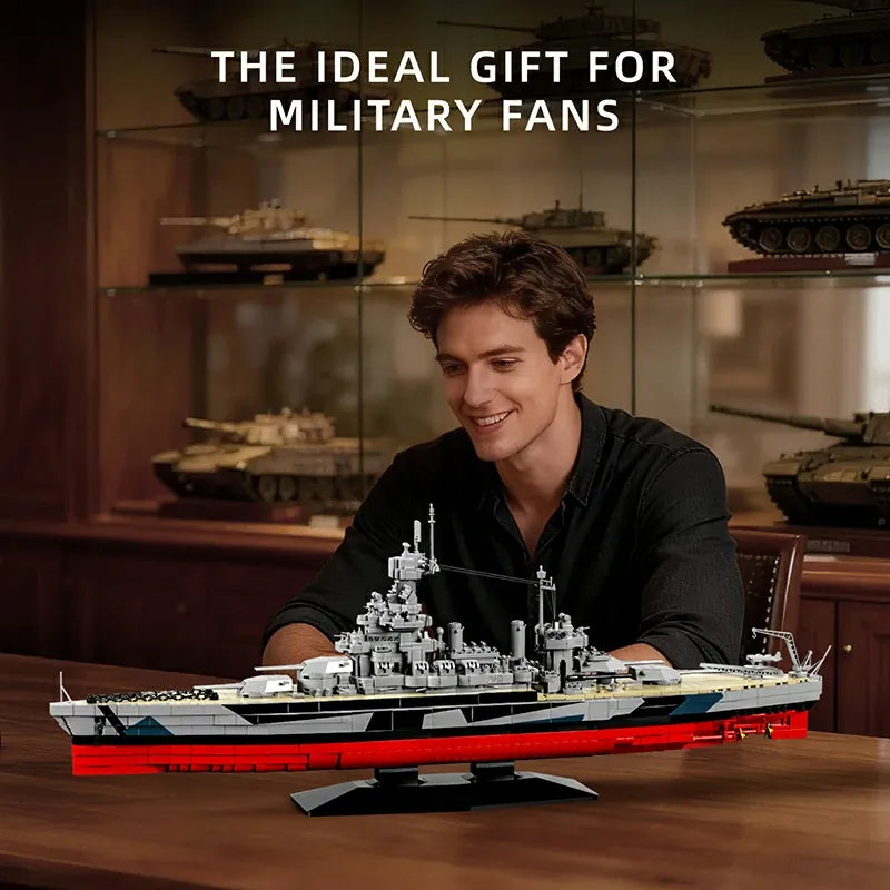 USS Colorado Military made from Building Blocks Kit