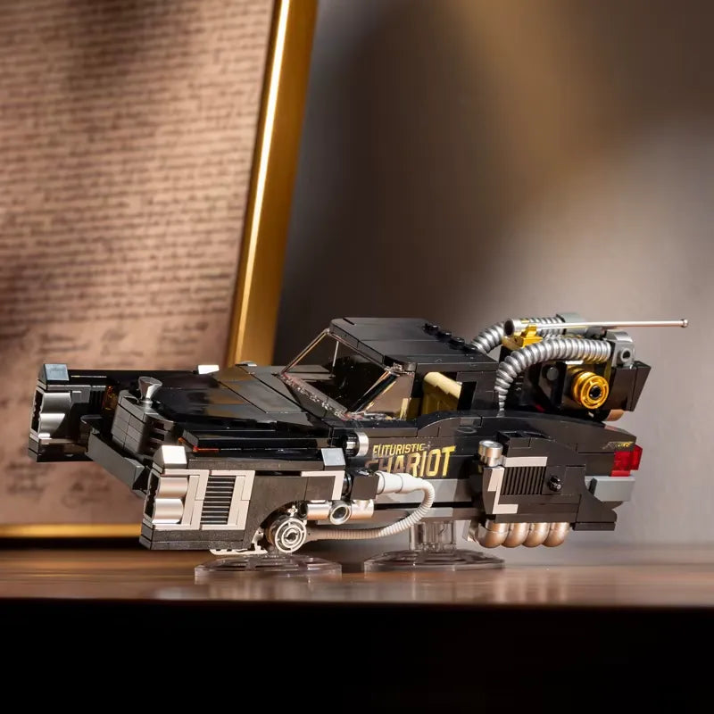 Futuristic Chariot – brick-built display model made from building blocks