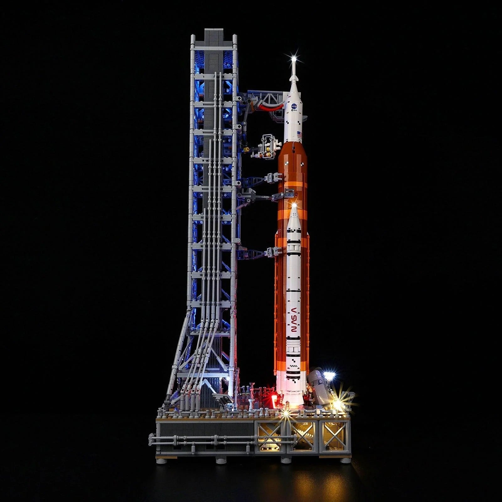 NASA Artemis Space Launch System 10341 LED Light Kit – Building Block Lighting | Power Brickz™