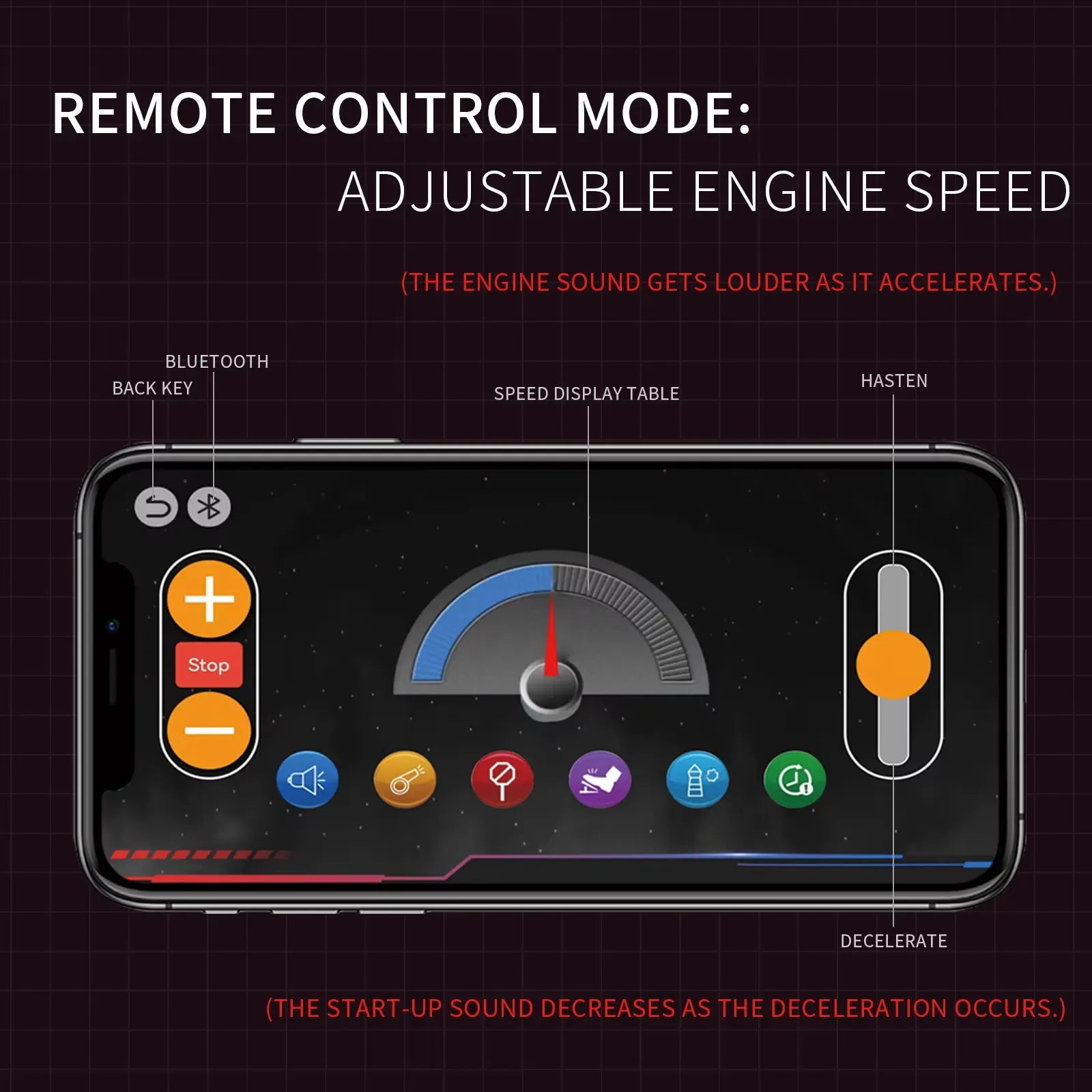 Motorized Italian V12 Powertrain made from Building Blocks Kit