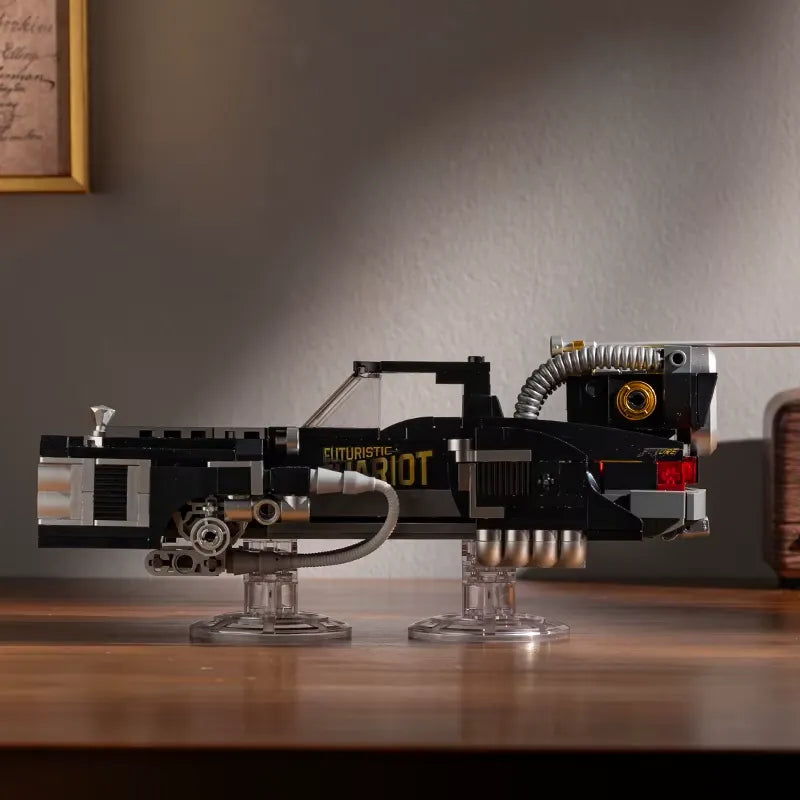 Futuristic Chariot – brick-built display model made from building blocks