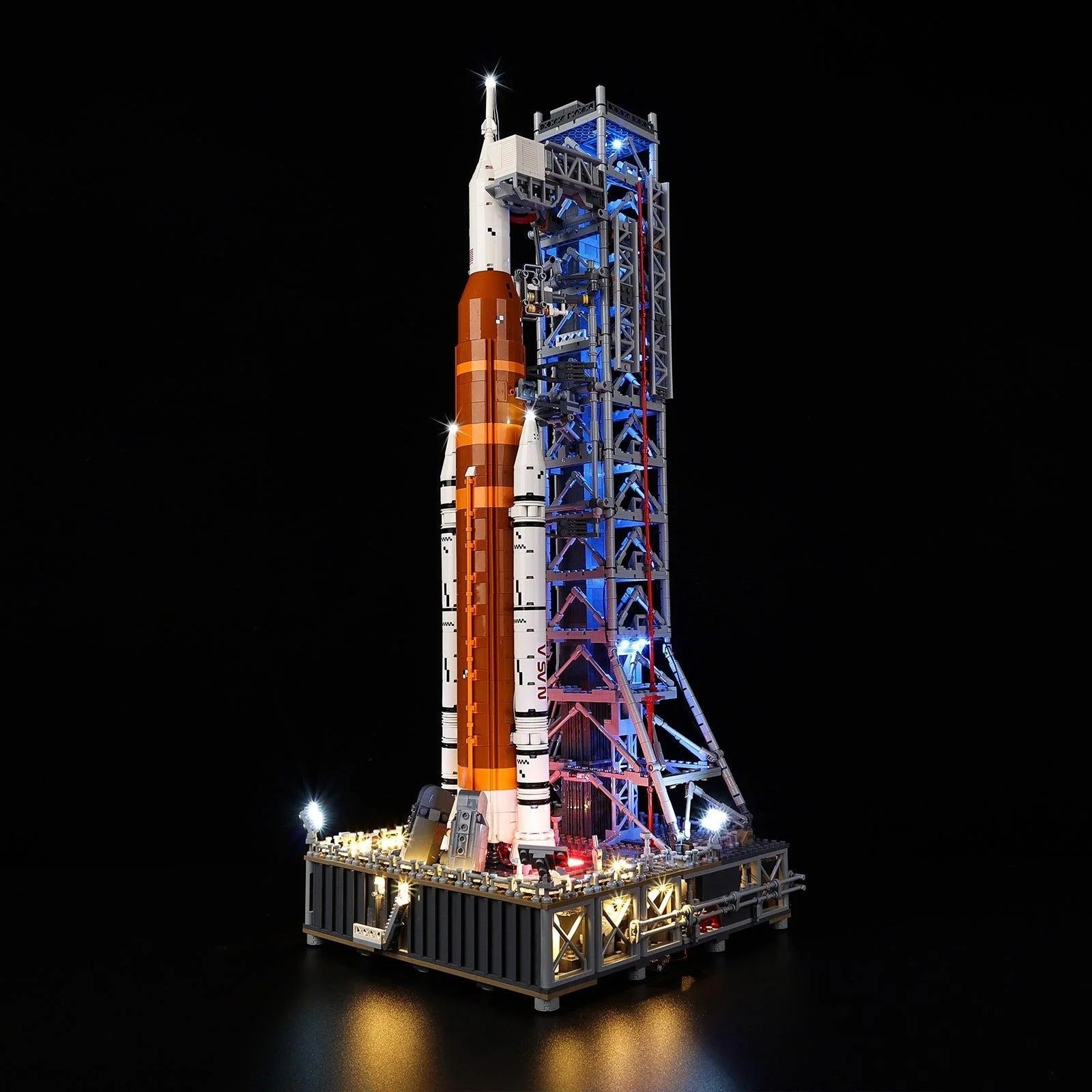 NASA Artemis Space Launch System 10341 LED Light Kit – Building Block Lighting | Power Brickz™