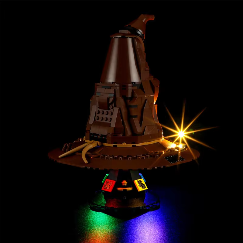 Talking Sorting Hat 76429 LED Light Kit – Building Block Lighting | Power Brickz™
