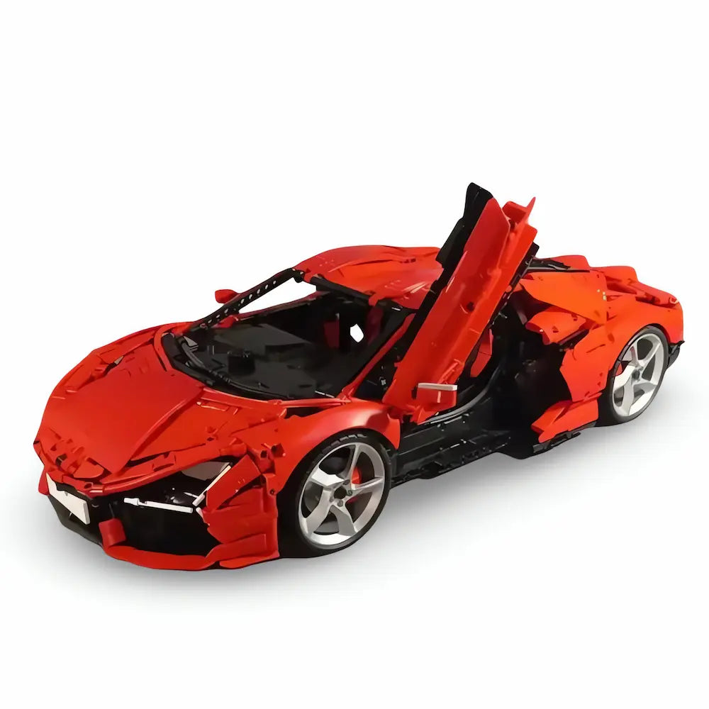 Italian Supercar Revuelto V12 Building Blocks Kit
