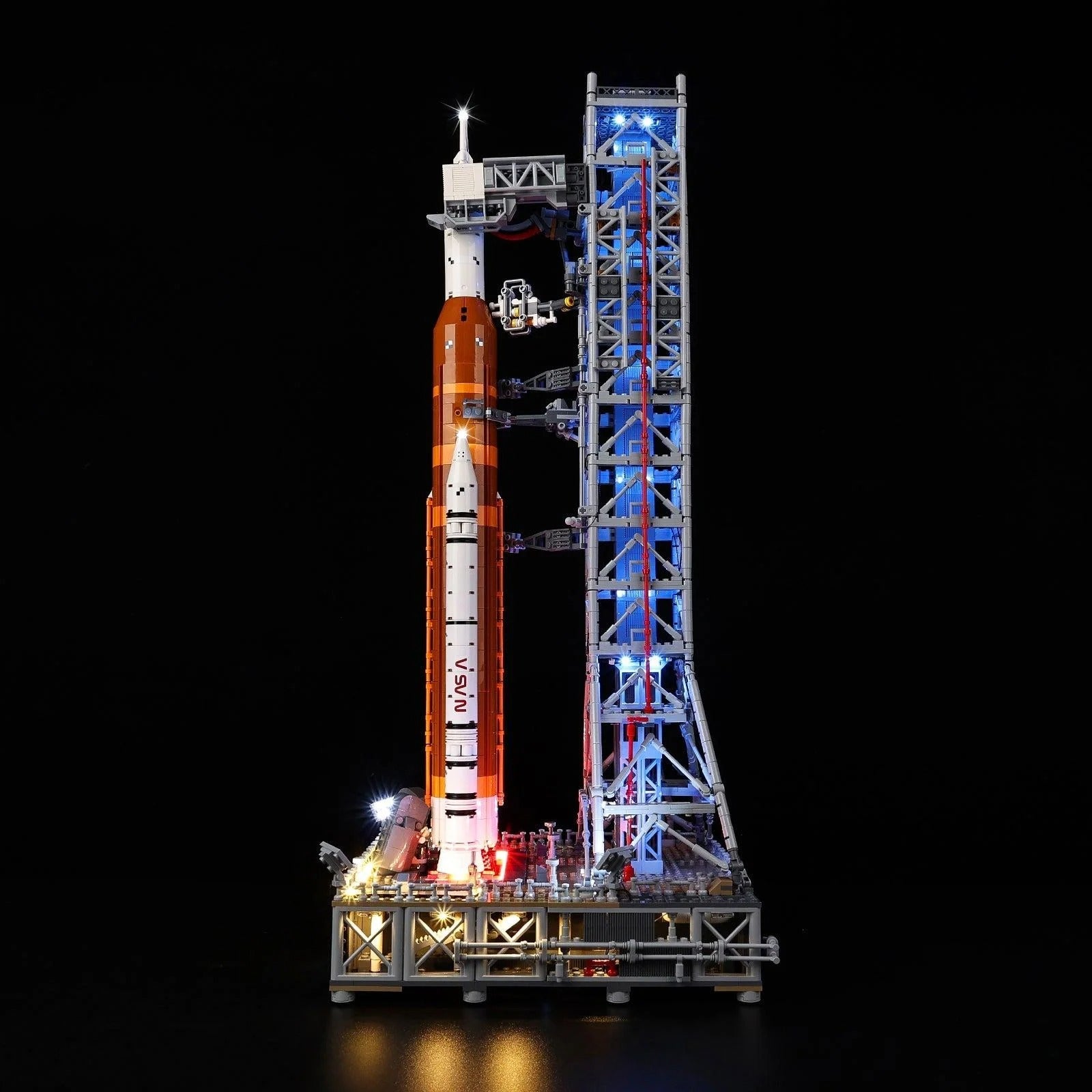 NASA Artemis Space Launch System 10341 LED Light Kit – Building Block Lighting | Power Brickz™
