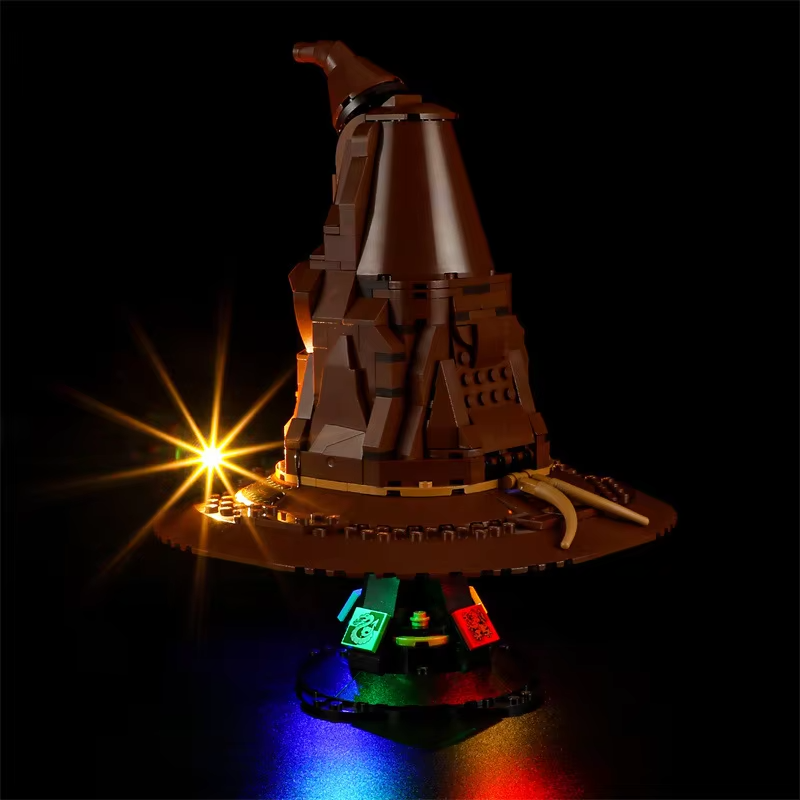 Talking Sorting Hat 76429 LED Light Kit – Building Block Lighting | Power Brickz™