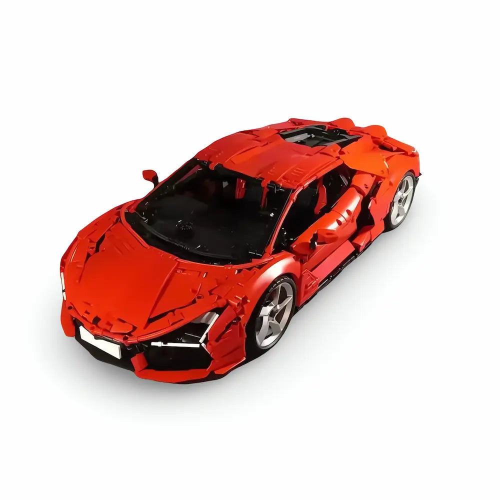 Italian Supercar Revuelto V12 Building Blocks Kit