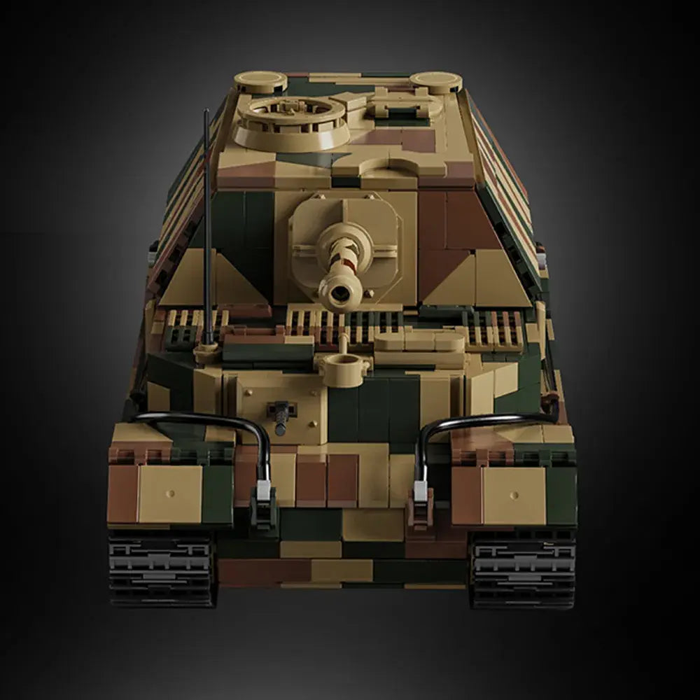 Jagdpanzer Tiger (Elephant) Tank made from Building Blocks Kit