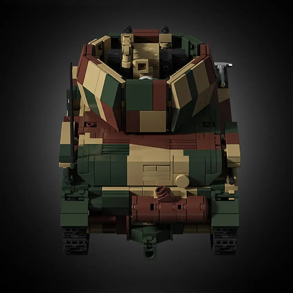 Wirbelwind Flakpanzer IV Tank made from Building Blocks Kit