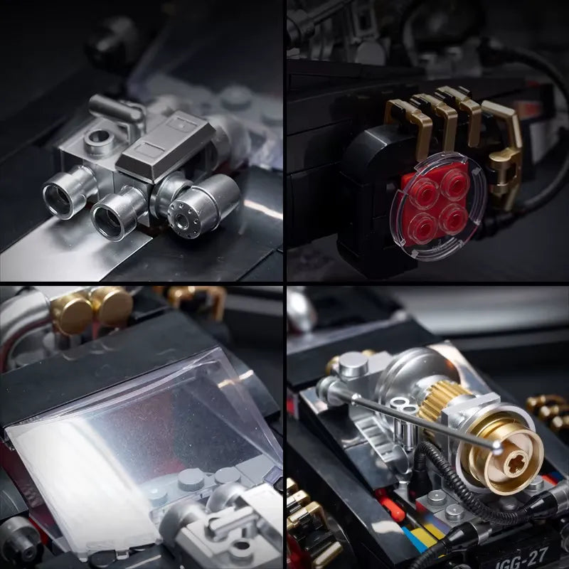 Shadow Sprinter – brick-built display model made from building blocks