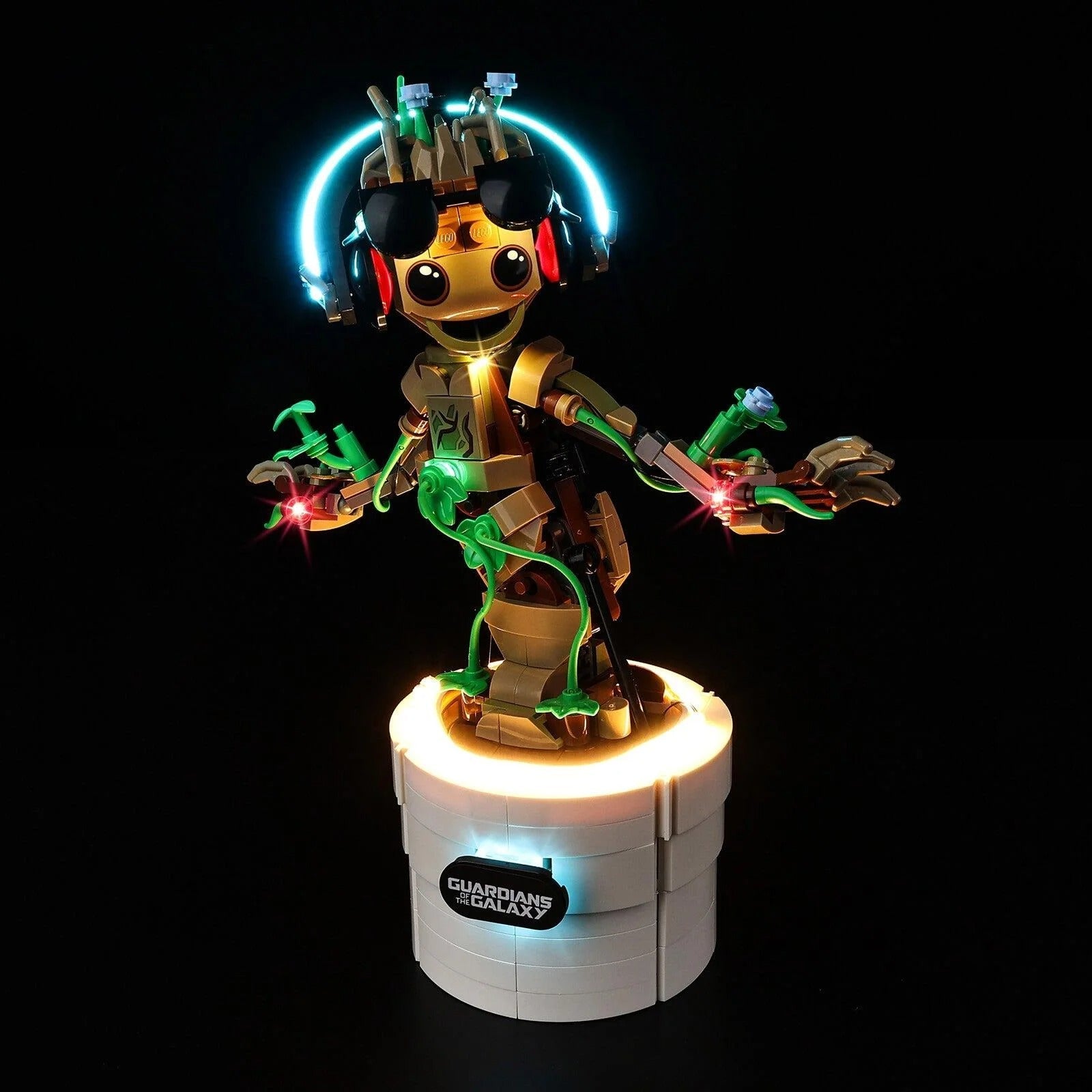 Dancing Groot 76297 LED Light Kit – Building Block Lighting | Power Brickz™
