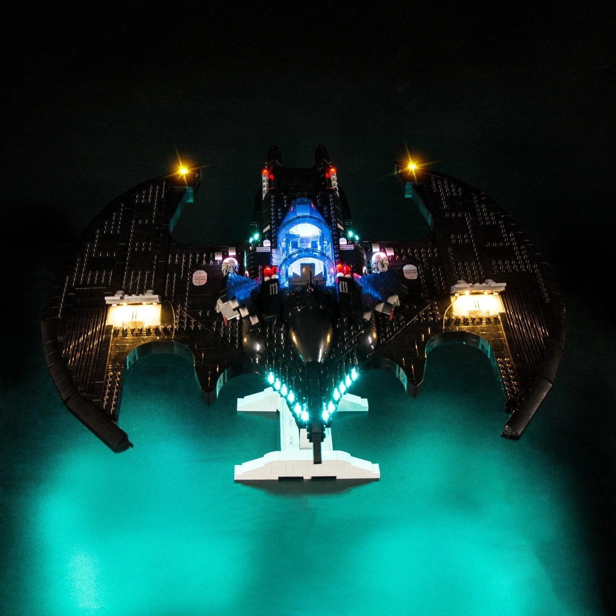 1989 Batwing 76161 LED Light Kit – Building Block Lighting | Power Brickz™