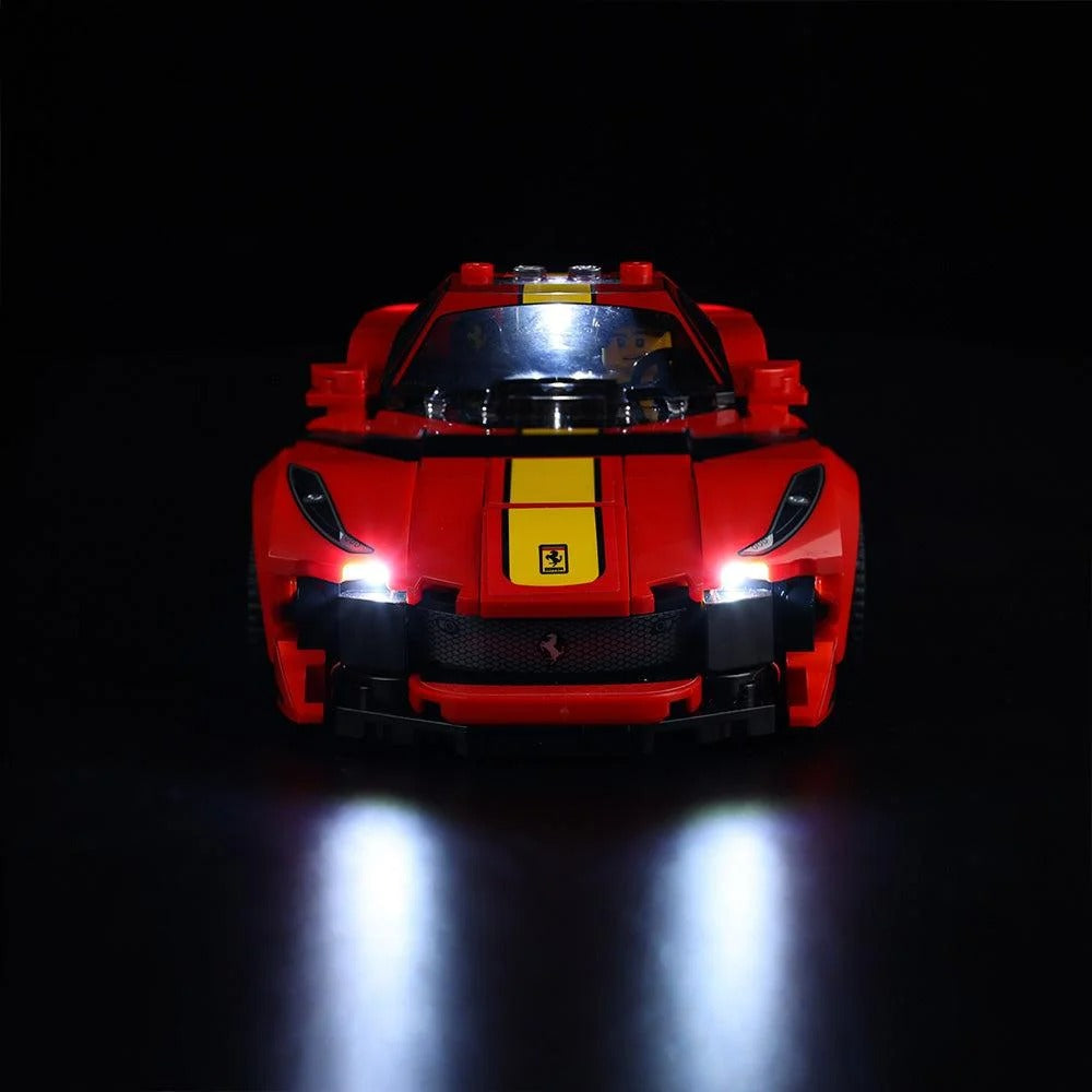 Ferrari 812 Competizione 76914 LED Light Kit – Building Block Lighting | Power Brickz™