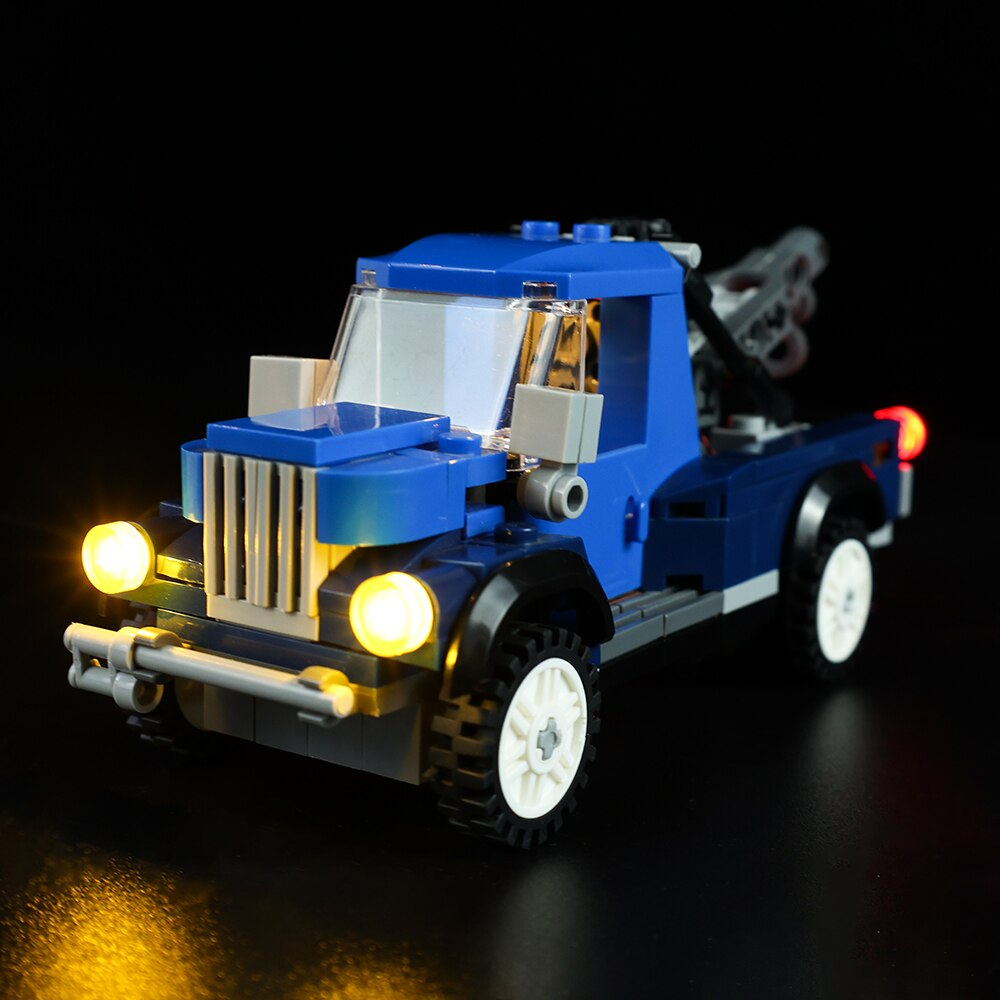 Corner Garage 10264 LED Light Kit – Building Block Lighting | Power Brickz™