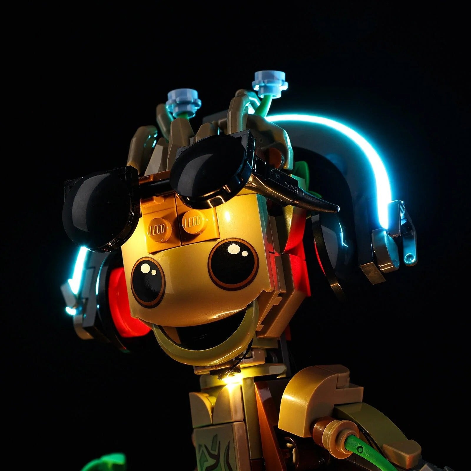 Dancing Groot 76297 LED Light Kit – Building Block Lighting | Power Brickz™
