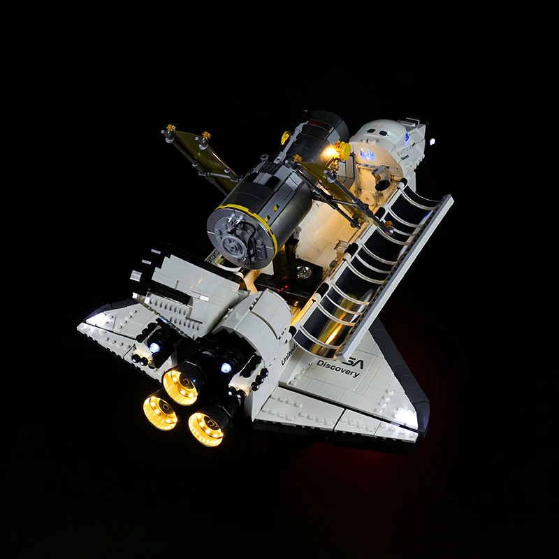 NASA Space Shuttle Discovery 10283 LED Light Kit – Building Block Lighting | Power Brickz™