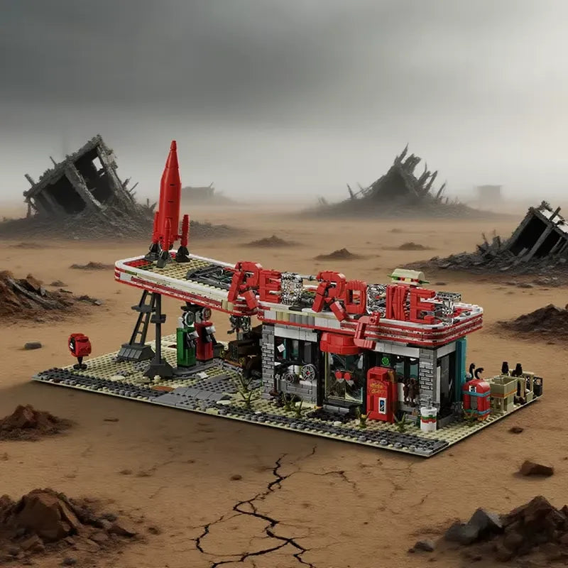 Red Rocket – Verlassene Tankstelle (Fallout) | 2221 Teile