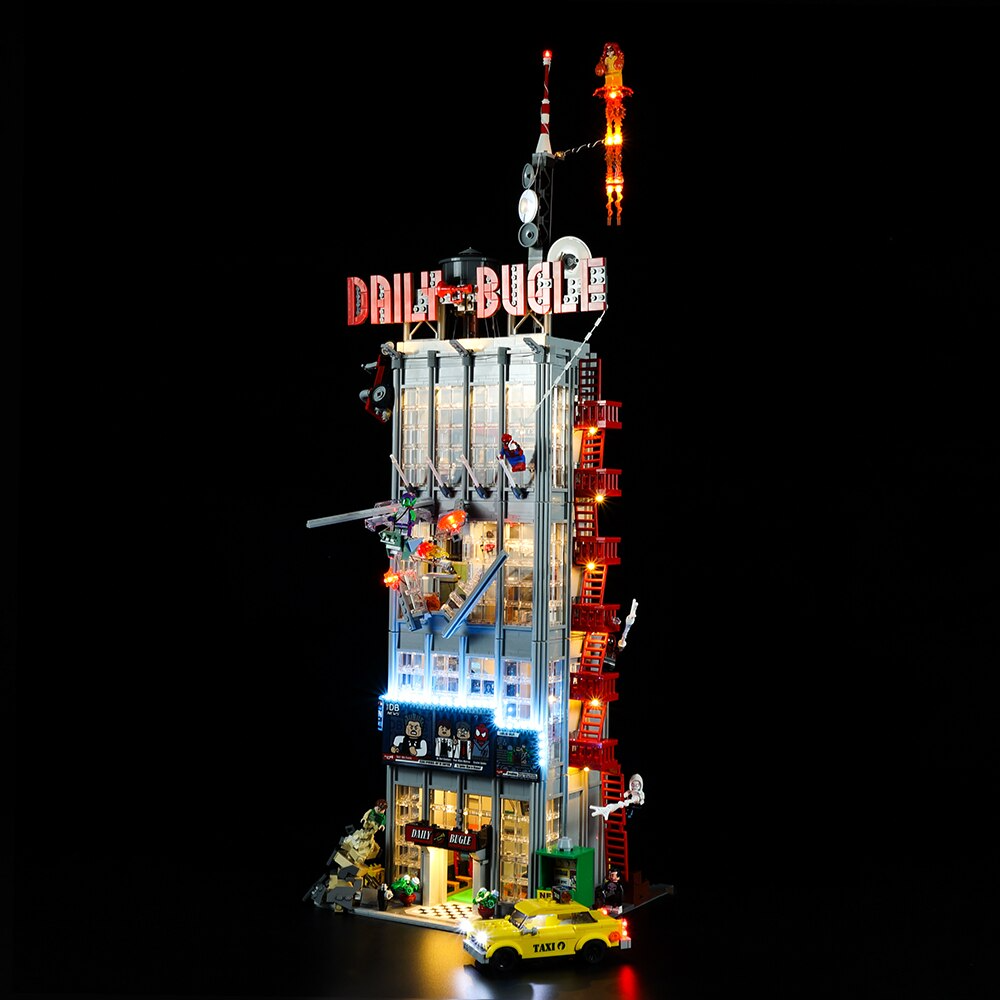 Daily Bugle 76178 LED Light Kit – Building Block Lighting | Power Brickz™