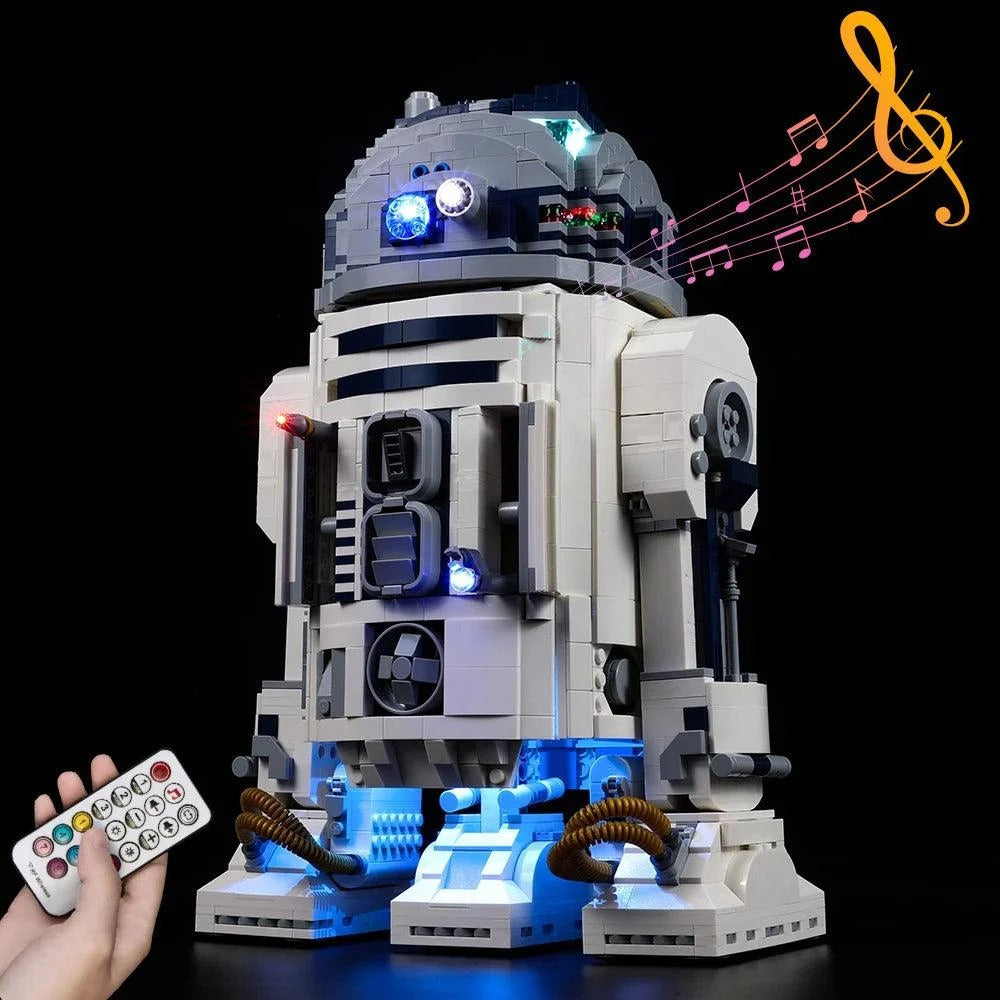 R2-D2 75308 LED Light Kit – Building Block Lighting | Power Brickz™