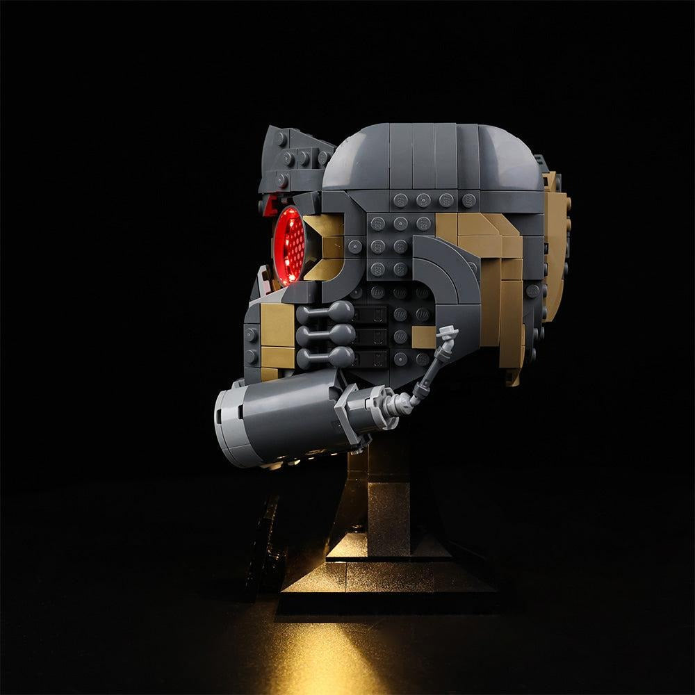 Star-Lord's Helmet 76251 LED Light Kit – Building Block Lighting | Power Brickz™