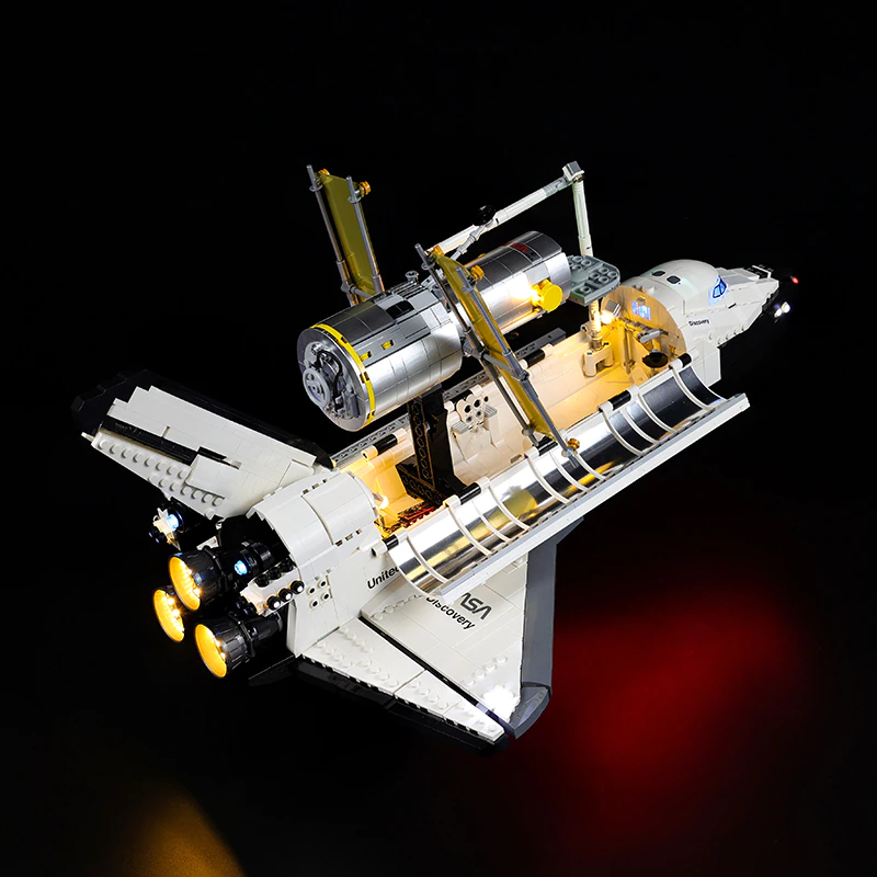 NASA Space Shuttle Discovery 10283 LED Light Kit – Building Block Lighting | Power Brickz™