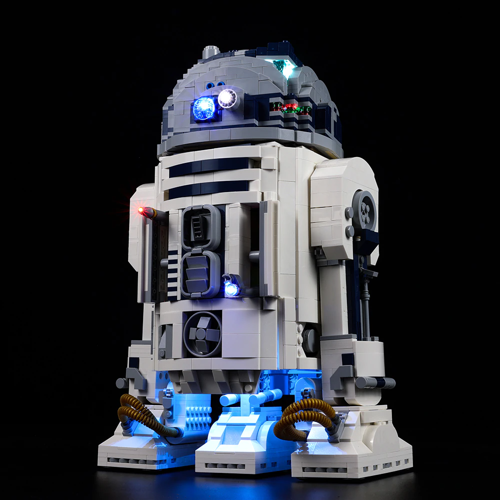 R2-D2 75308 LED Light Kit – Building Block Lighting | Power Brickz™
