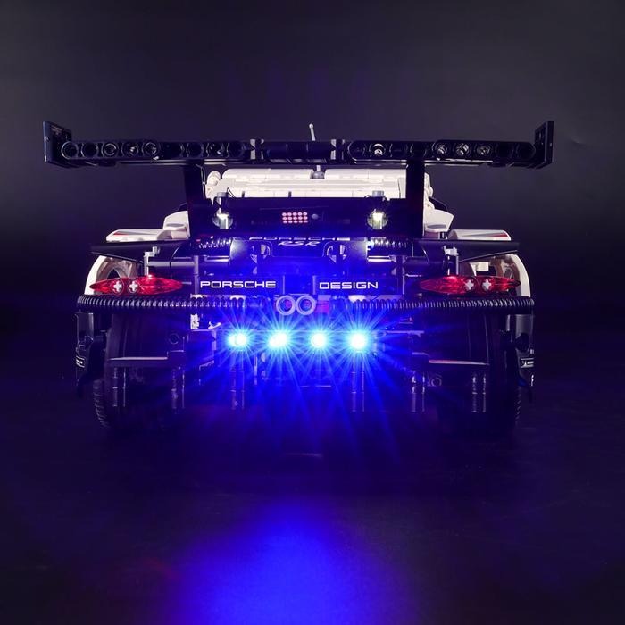 Porsche 911 RSR 42096 LED Light Kit – Building Block Lighting | Power Brickz™
