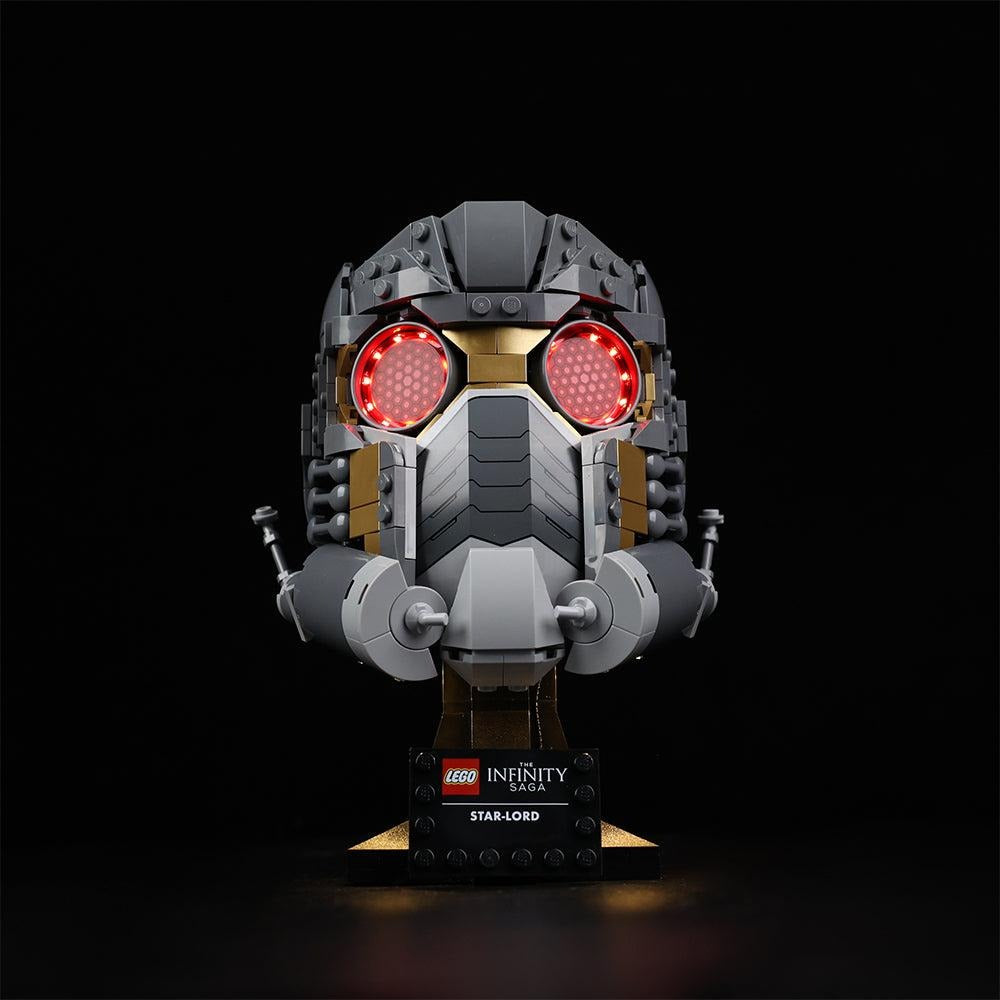 Star-Lord's Helmet 76251 LED Light Kit – Building Block Lighting | Power Brickz™