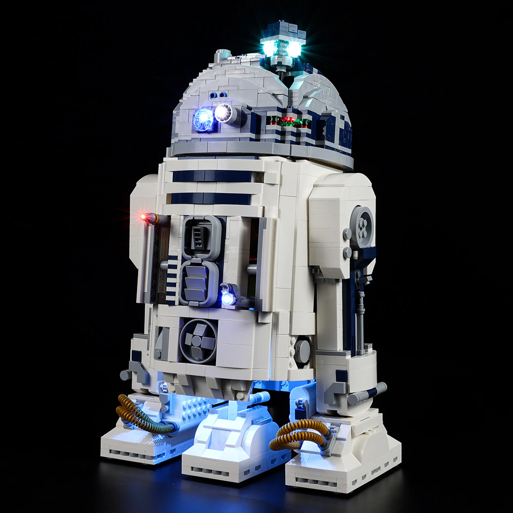 R2-D2 75308 LED Light Kit – Building Block Lighting | Power Brickz™