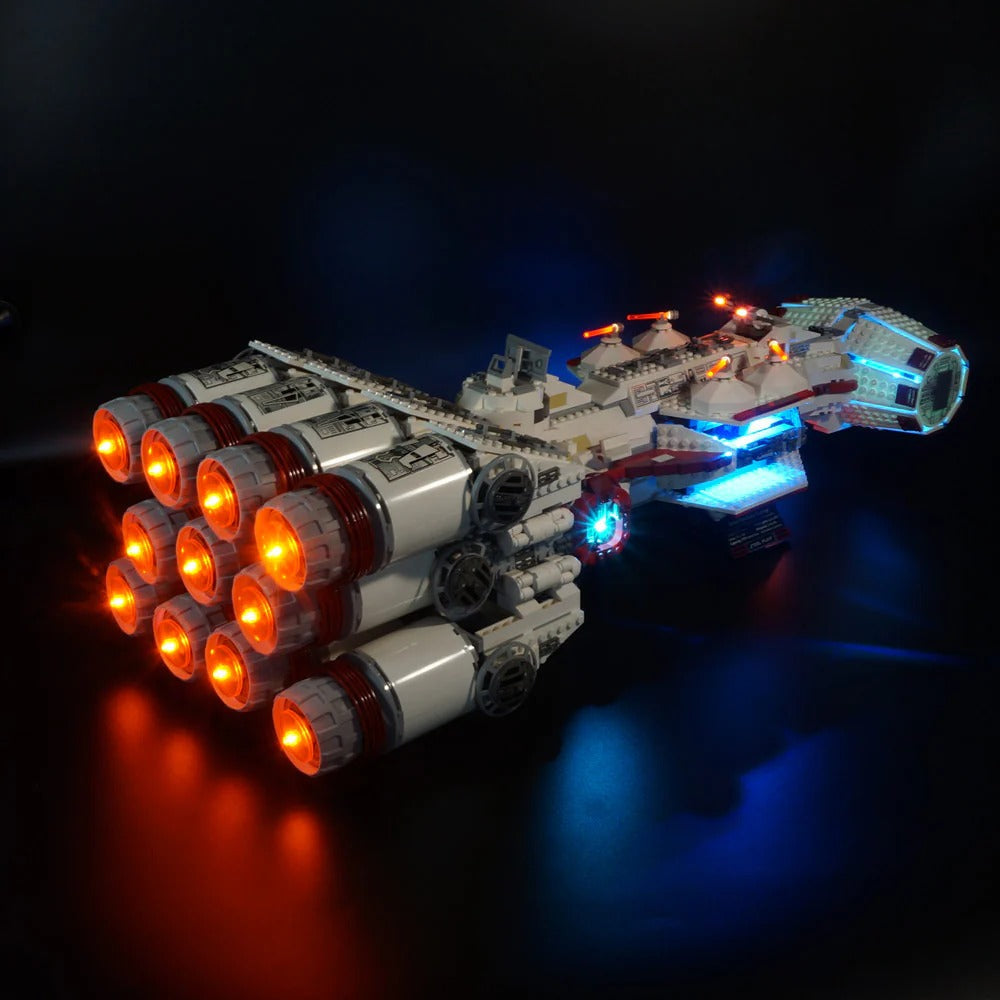 Star Wars Rebel Blockade Runner - UCS 10019 LED Light Kit – Building Block Lighting | Power Brickz™
