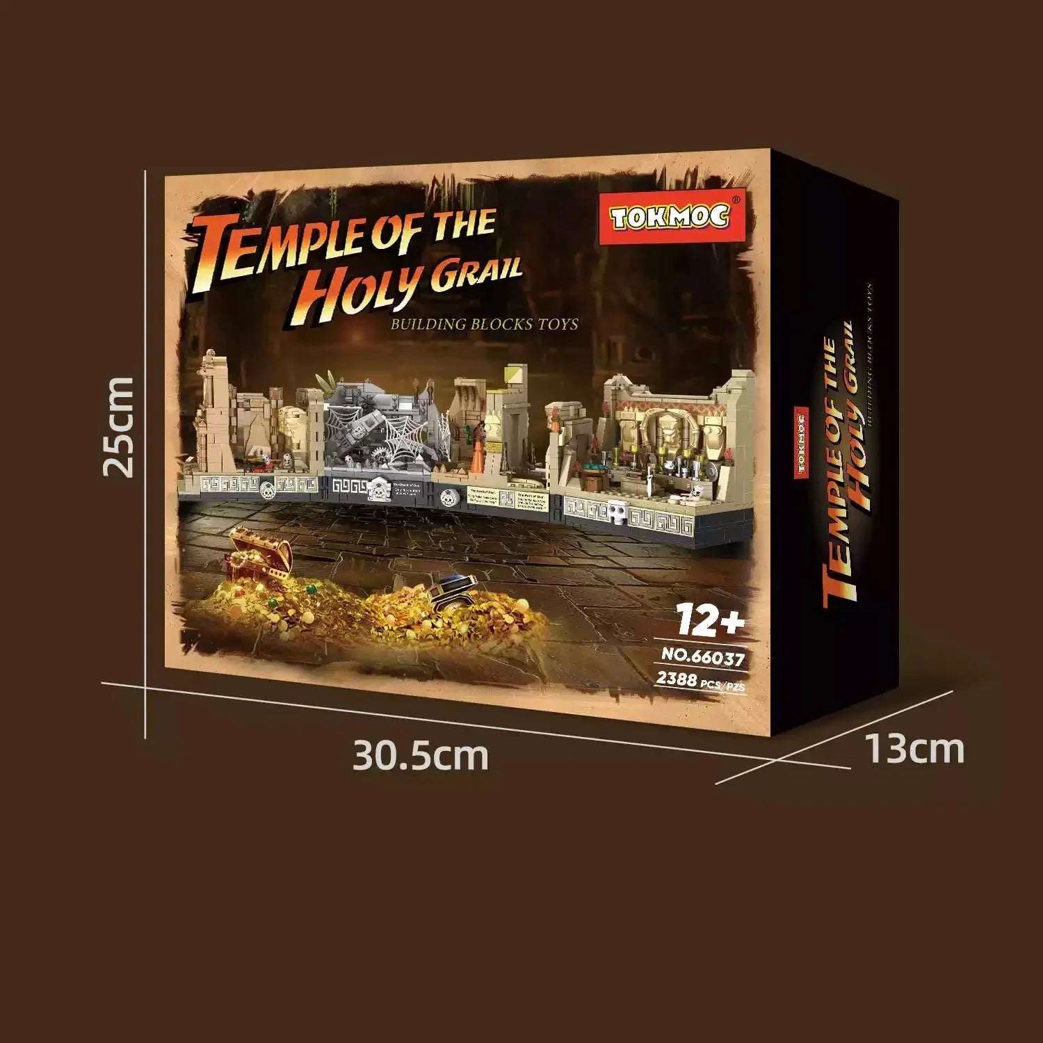 Indiana Jones The temple of the Holy Grail | 2388pcs - Power Brickz