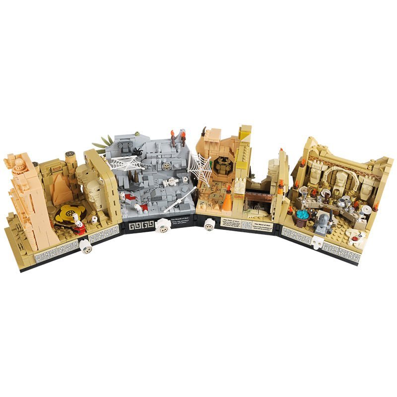 Indiana Jones The temple of the Holy Grail | 2388pcs - Power Brickz