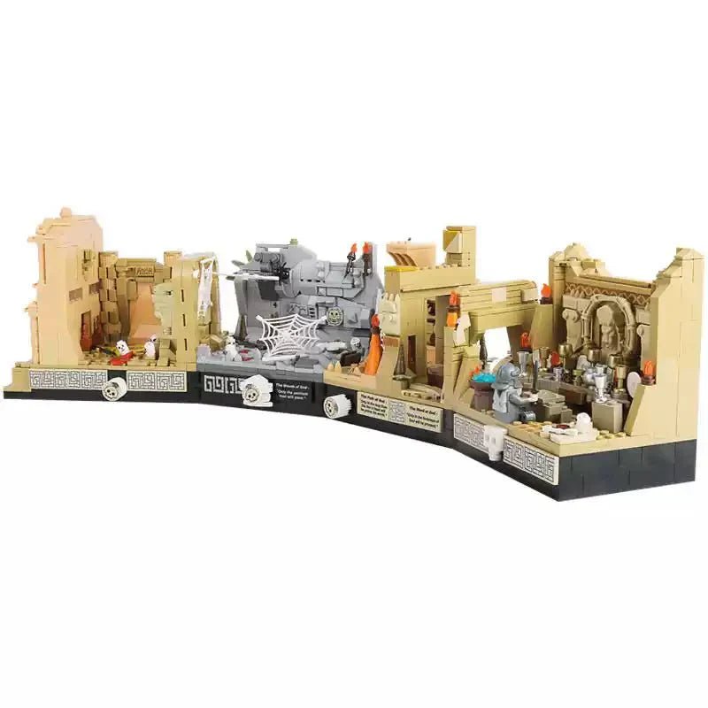 Indiana Jones The temple of the Holy Grail | 2388pcs - Power Brickz