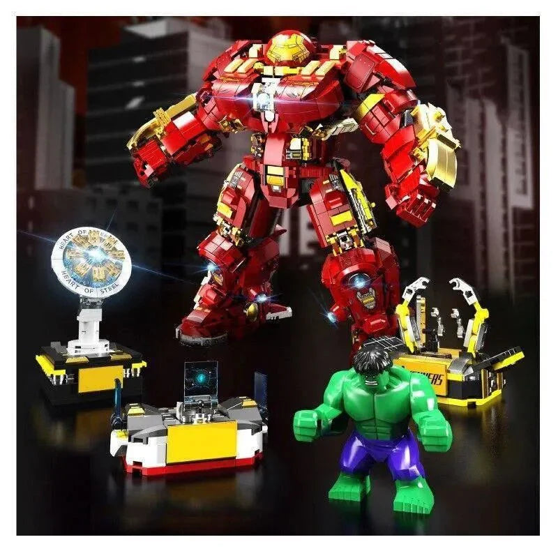 Iron Hero Super Armored Hulk - Building Set | Power Brickz