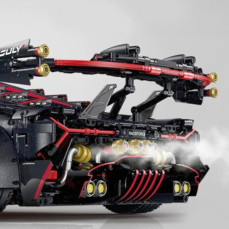 Italian VBlade Hypercar - Building Blocks Set | Power Brickz