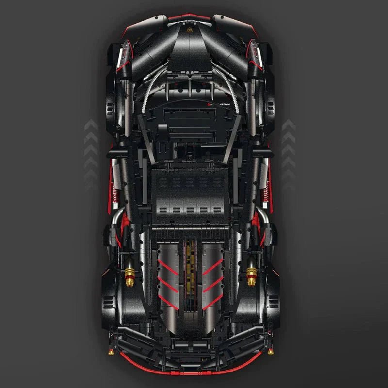 Italian VBlade Hypercar - Building Blocks Set | Power Brickz