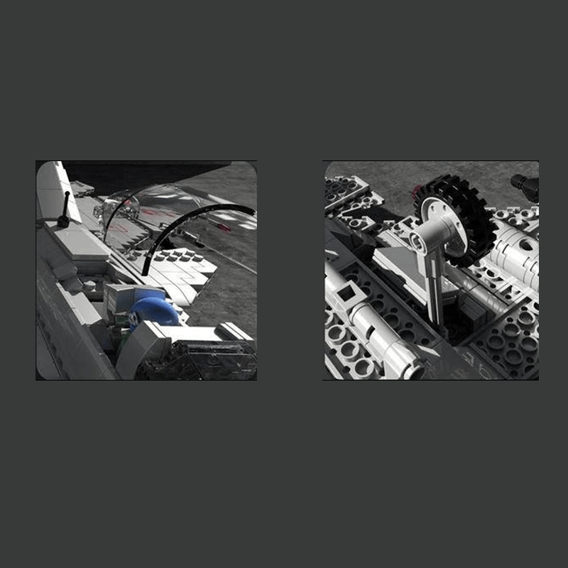 J-15 Flying Shark - Building Set | Power Brickz