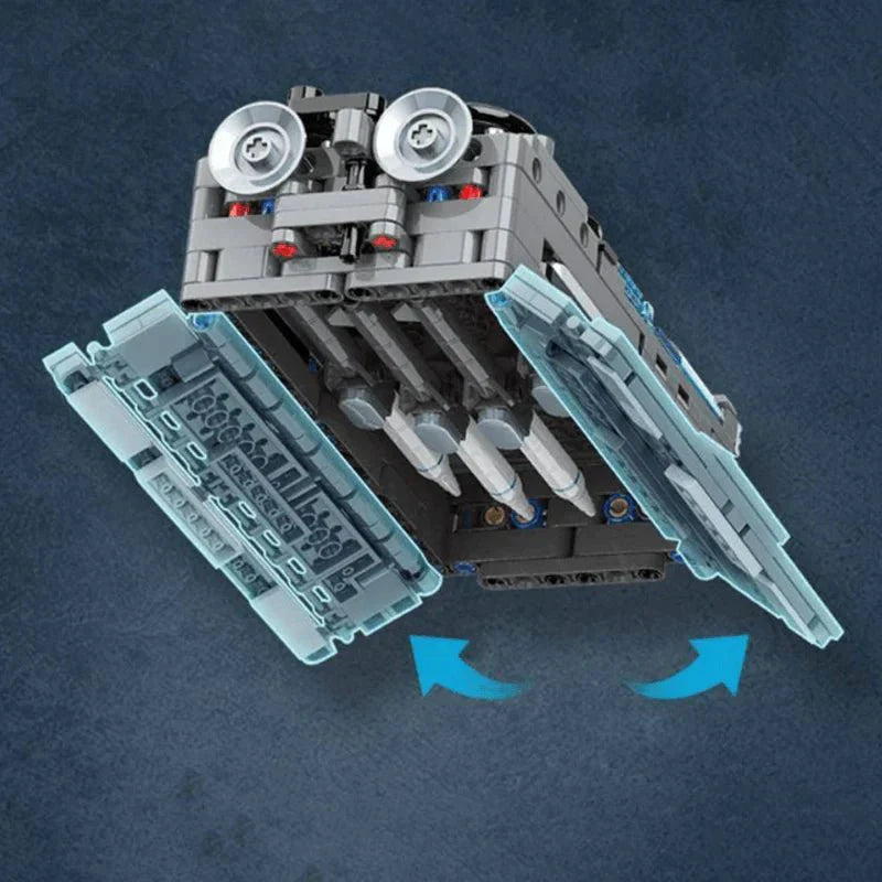 J-35 Stealth Fighter - Building Set | Power Brickz