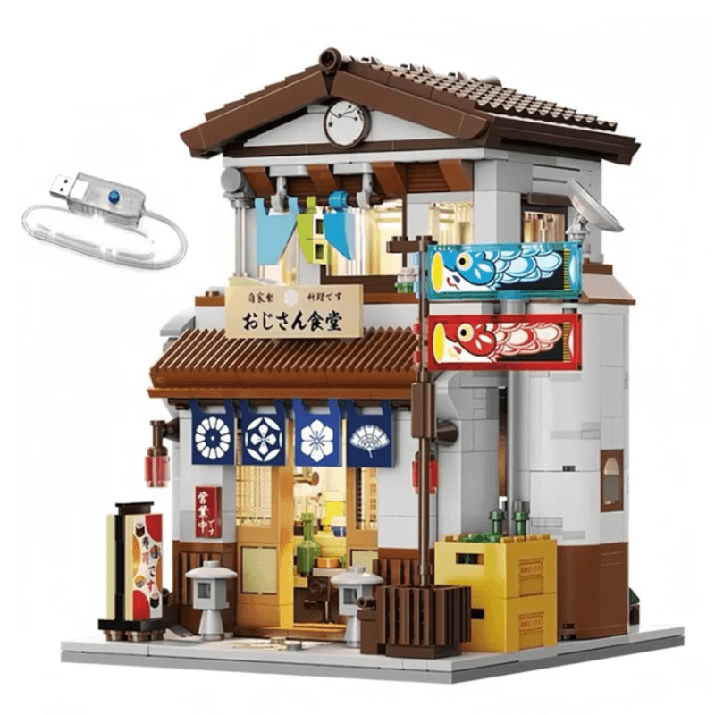 Japanese Canteen - Building Set | Power Brickz