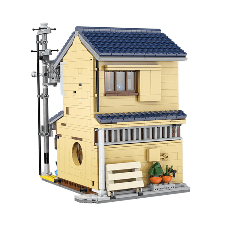 Japanese Tea House - Building Set | Power Brickz