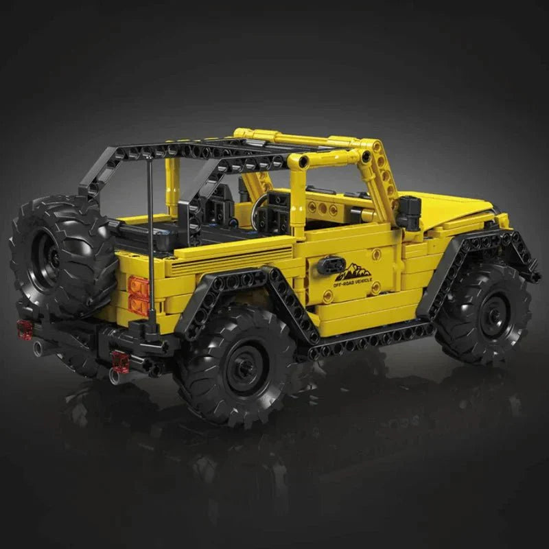 Convertible Trail 4x4 - Building Blocks Set | Power Brickz