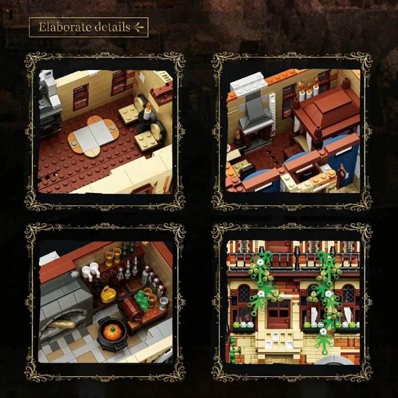 Juliet Balcony Modular Building | 3800pcs - Power Brickz