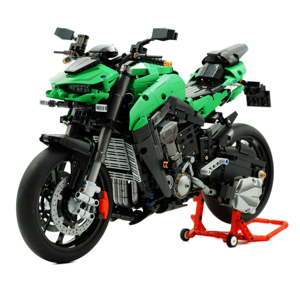 Naked Sport Bike R - Building Set | Power Brickz